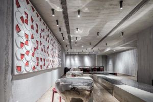 奶茶店門口裝飾