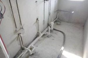 卫生间排水安装