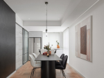 山青木华现代风格120平米三居室设计效果图案例