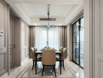 蓝光·雍锦湾现代风格131平米三居室装修设计图案例