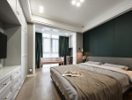 鸿通·白马之光现代风格103平米二居室装修效果图案例