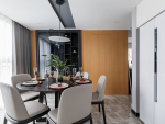 天誉·合府现代风格118平米三居室设计效果图案例