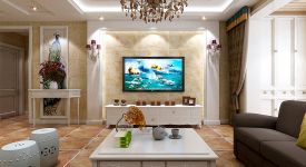 [西安徽匠艺家装饰]客厅电视墙壁灯应该怎么安装?