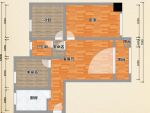 宿迁翰林国际欧式风格90平米三室两厅装修案例
