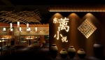中餐厅150㎡中式风格装修案例