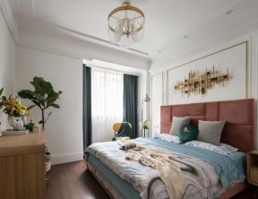 現代歐式臥室 臥室窗簾裝飾圖 臥室窗簾裝飾圖片