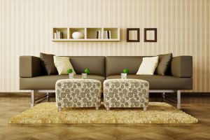 欧式客厅沙发背景墙软装饰品