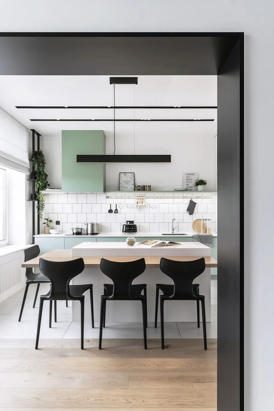 2023成都双流北欧风家庭厨房装修设计