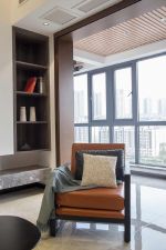 银唐国际135平三居室现代轻奢风格装修案例