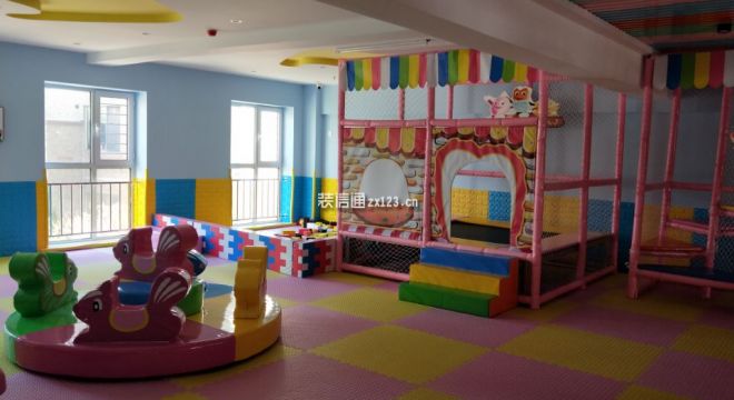 幼儿园温馨风格2000平装修案例