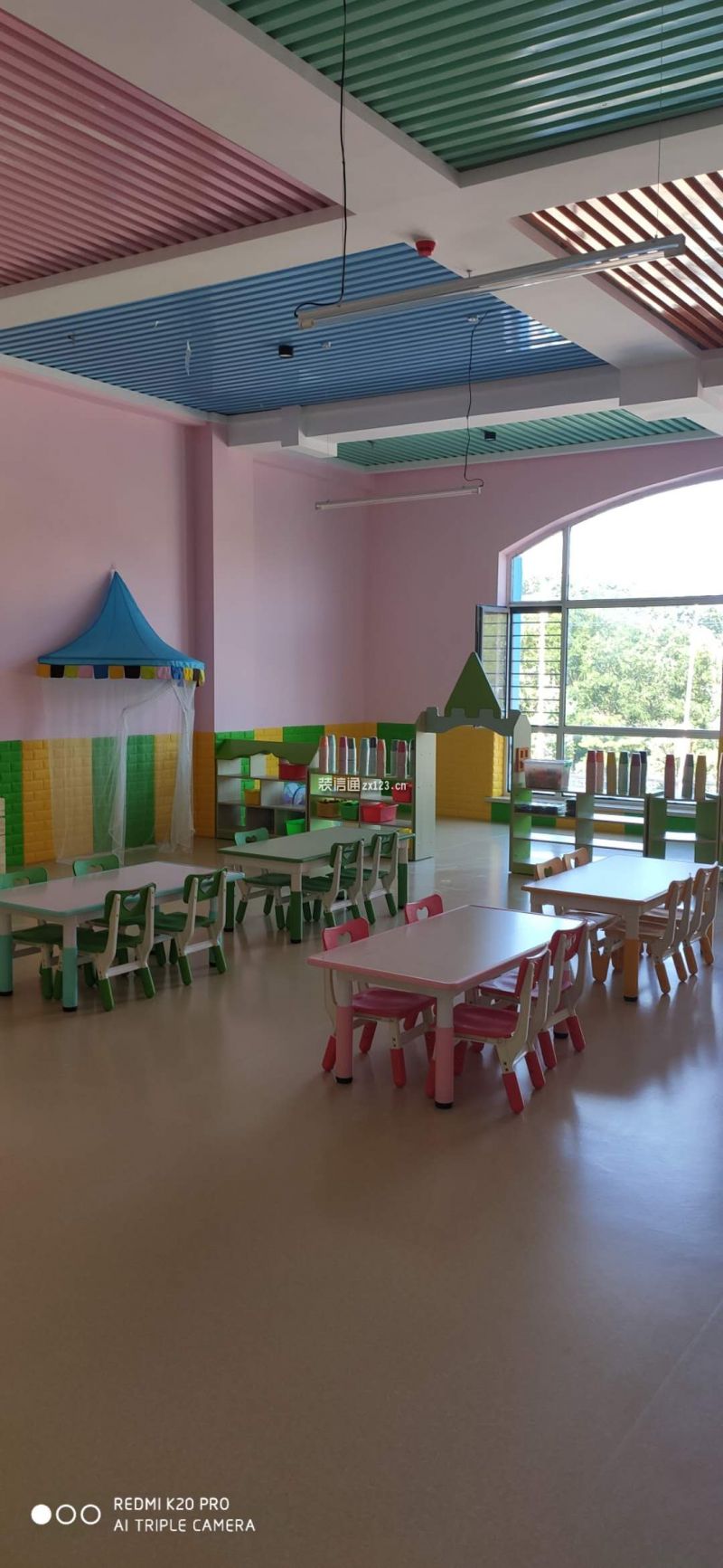 幼儿园温馨风格2000平装修案例