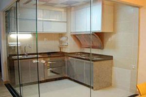 厨房玻璃隔断设计