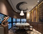 深圳450平混搭风格餐厅装修设计案例