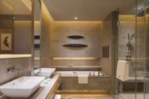 日式酒店卫生间装修设计