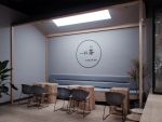 300平北欧风格奶茶店装修设计案例