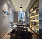 信德彩世界新中式风格123平米三居室装修案例