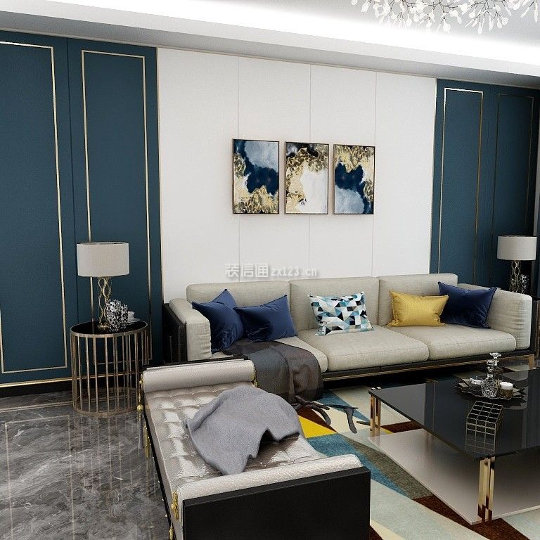 现代简约客厅装修效果图大全2020图片 现代简约客厅装修效果图片