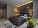 蔷薇国际110平米现代简约风格三居室装修案例