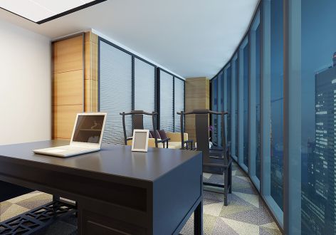 303平现代风格办公室装修设计案例