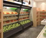 50平米现代进口食品水果店装修案例