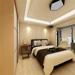 江南城90平米现代简约风格两居室装修案例