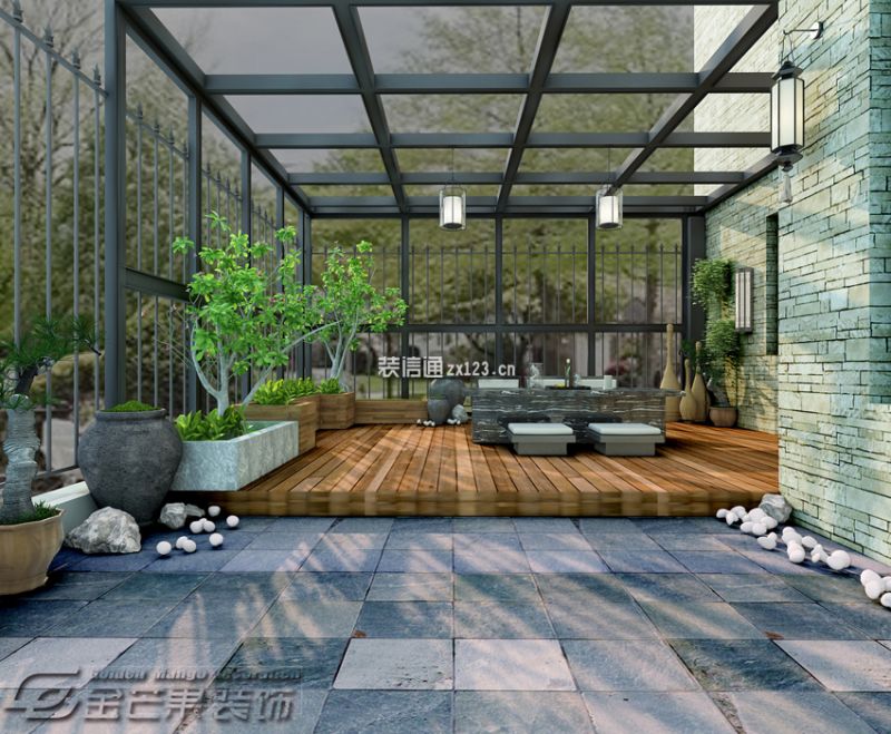 云南昆明市平和花园中式风格220平效果图案例