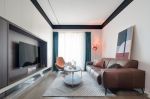 中天未来方舟现代风格87平米二居室装修设计效果图案例