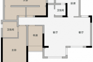 109平米現(xiàn)代簡約案例