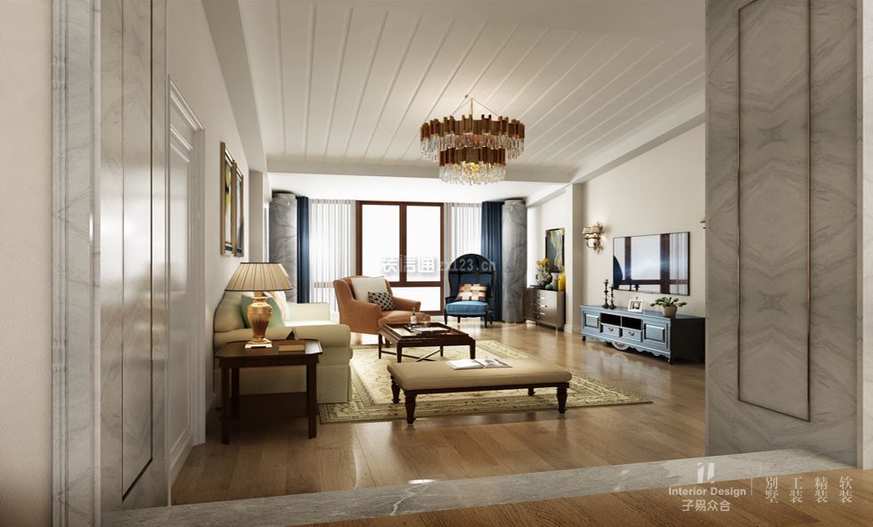 客厅吊顶装修设计 客厅沙发颜色效果图 