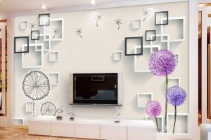 [名雕装饰]电视壁纸如何选购 电视壁纸选购注意事项