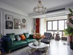 晶宝塞纳国际90平二居室现代轻奢风格装修案例