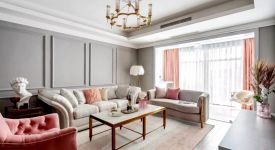 【宝鸡装修公司】130㎡三居室现代美式风格，优雅与舒适温馨的家！