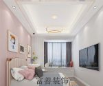 枫丹白露125平米现代风格三居室装修案例