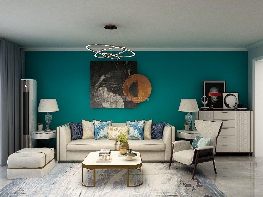 客厅沙发椅图片 客厅沙发颜色搭配 
