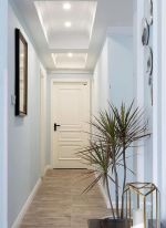 华安紫竹院133㎡三居室简约美式风格装修案例
