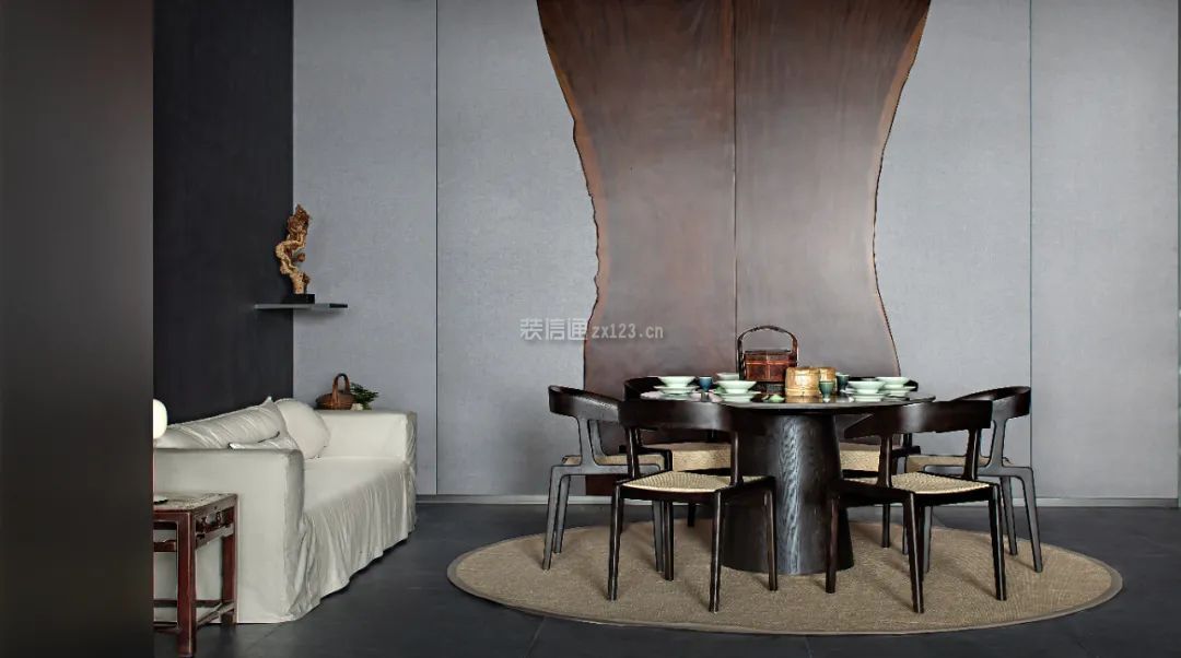 餐厅餐桌装饰设计效果图 餐厅餐桌图片