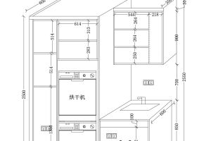 陽臺(tái)洗衣機(jī)柜設(shè)計(jì)