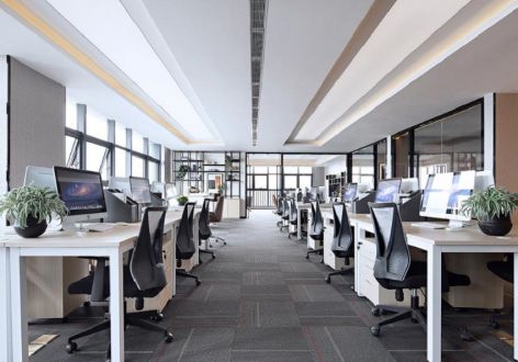 深圳500平现代风格办公室装修设计案例