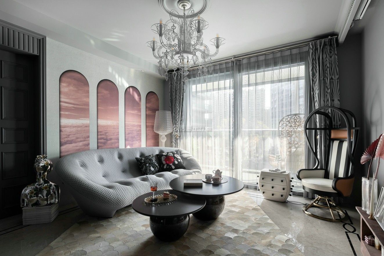客厅窗帘与沙发搭配 客厅窗帘设计