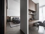 香橙珑樾现代风格126平米三居室装修效果图案例