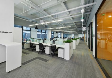 210平现代风格办公室装修设计案例