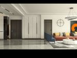 邦畿福里现代风格130平米三室两厅装修案例