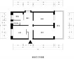 农业大学东社区现代风格80平米二居室装修案例