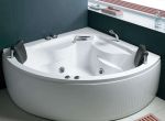 [三亚名匠装饰]扇形浴缸尺寸有哪些?浴缸选择什么材质比较好?