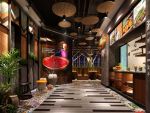 广州餐厅398平米混搭风格装修案例
