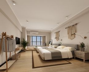 2023济南酒店客房双床装修设计图片