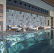 济南高档酒店室内泳池装修设计