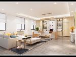 广州乐天智谷办公室250平米现代风格装修案例