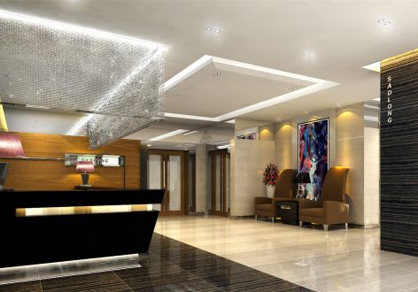 珠海酒店2688平米现代风格装修案例