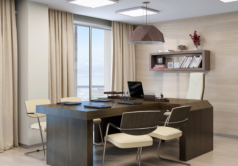 150平现代风格办公室装修设计案例
